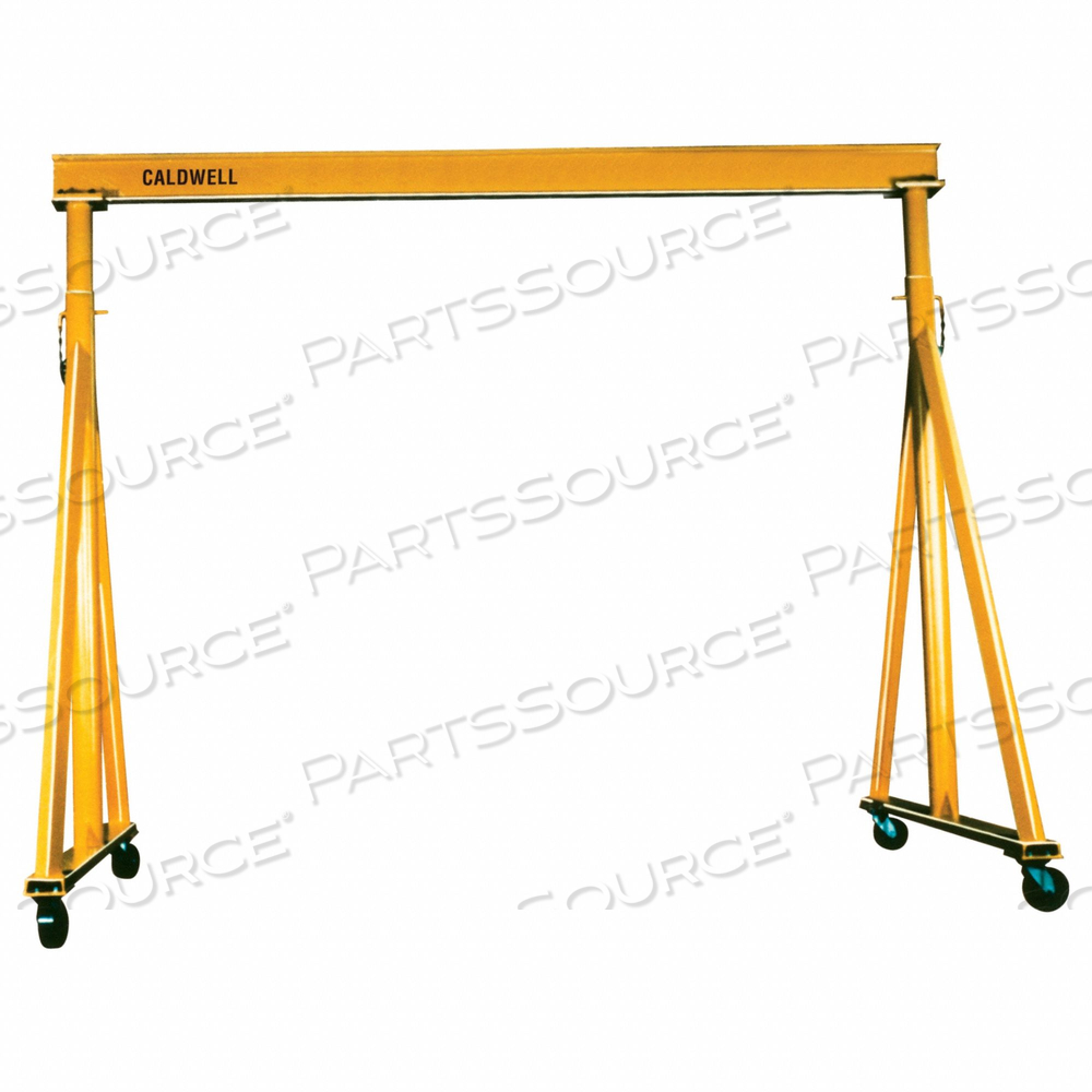 PORTABLE GANTRY CRANE 2000 LB 18 FT 6 by Caldwell