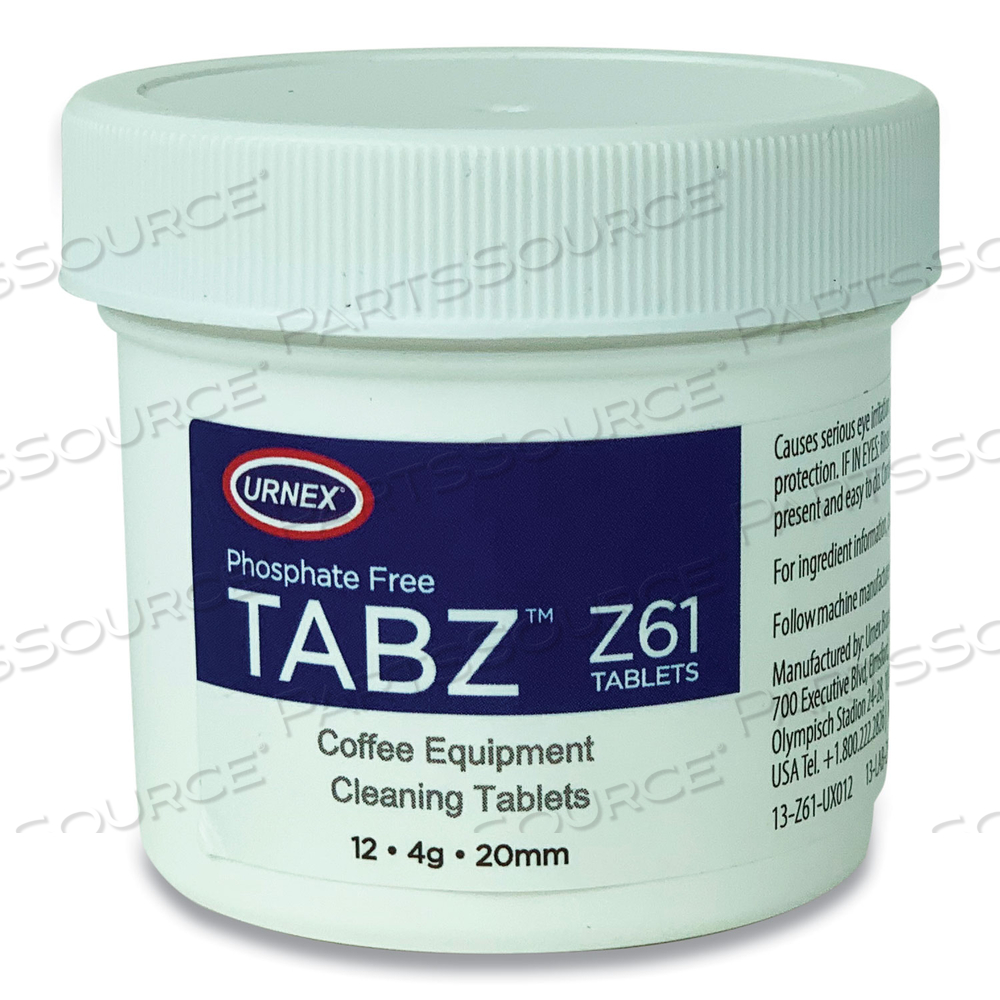 BEAN TO CUP BREWER DEEP CLEANING KIT, 4OZ COMPLETE CAFE, (3) 32OZ RINZA, (12)TABZ Z61, (3) SUPERGRINDZ A01, SPRAY BOTTLE 