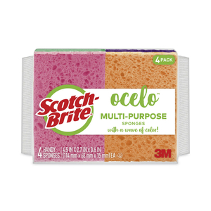 VIBRANT COLOR SPONGES, 4.7 X 3, 0.6" THICK, ASSORTED COLORS by ocelo