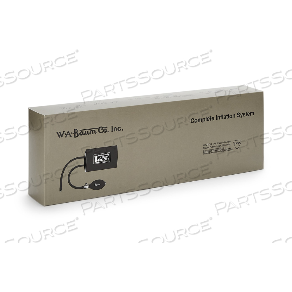 POLYESTER FABRIC ADULT BLOOD PRESSURE ARM CUFF FOR BAUM POCKET ANEROID by W.A. Baum Co., Inc. POLYESTER FABRIC ADULT BLOOD PRESSURE ARM CUFF FOR BAUM POCKET ANEROID by W.A. Baum Co., Inc.