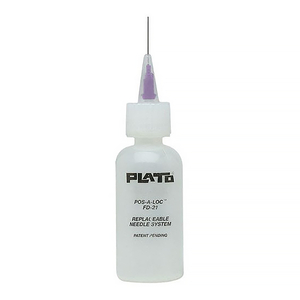 DISPENSING BOTTLE WITH NEEDLE, 2 OZ by Plato