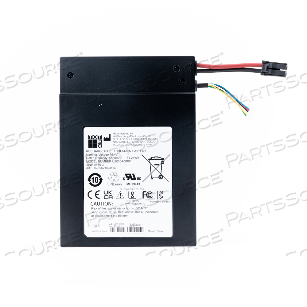 14.4 V LI - ION BATTERY FOR VOLUSON P6 P7 / BT18 BT22 by GE Healthcare