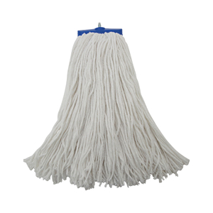 FLAT MOP HEAD WHITE RAYON PK12 by Unisan