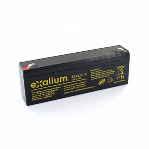 BATTERY 12 V 2.3 AH BLADE TERMINAL by Arjo Inc.