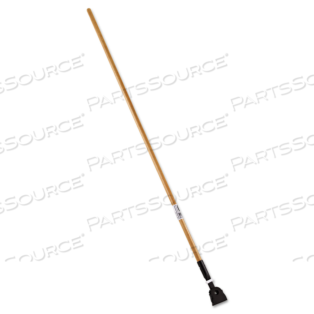 SNAP-ON HARDWOOD DUST MOP HANDLE, 1.5" DIA X 60", NATURAL by Rubbermaid Medical Division SNAP-ON HARDWOOD DUST MOP HANDLE, 1.5" DIA X 60", NATURAL by Rubbermaid Medical Division