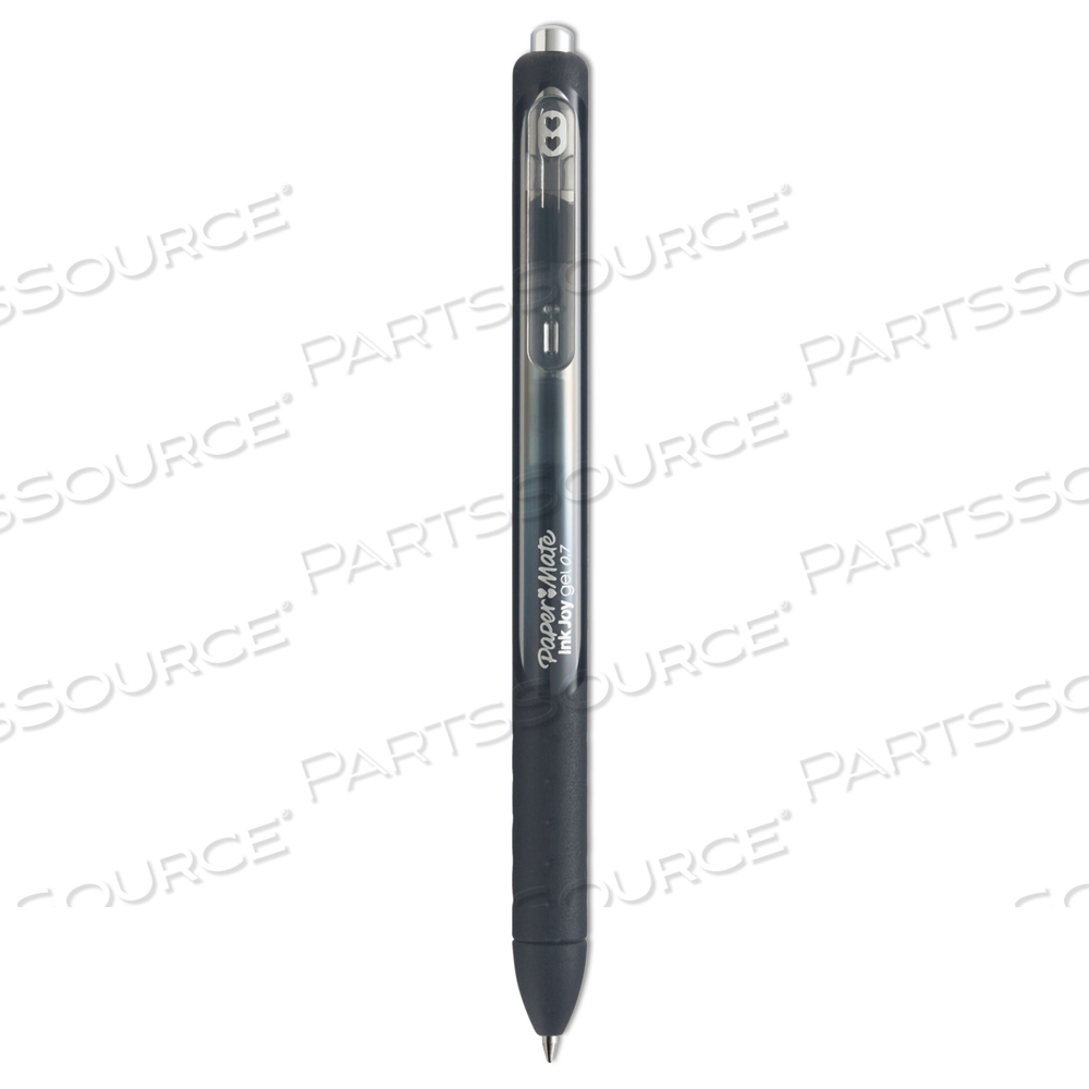 INKJOY GEL PEN, RETRACTABLE, MEDIUM 0.7 MM, BLACK INK, BLACK BARREL by Paper Mate INKJOY GEL PEN, RETRACTABLE, MEDIUM 0.7 MM, BLACK INK, BLACK BARREL by Paper Mate
