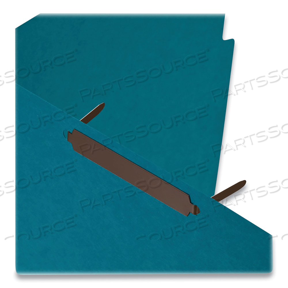 SELF-ADHESIVE TWO-PRONG FOLDER FASTENER BASES, 2" CAPACITY, 2.75" CENTER TO CENTER, BROWN by Officemate