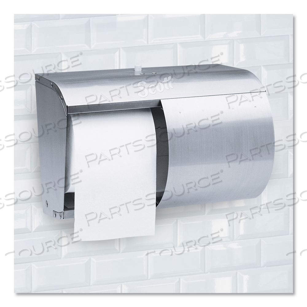 PRO CORELESS SRB TISSUE DISPENSER, 10.13 X 6.4 X 7, STAINLESS STEEL by Scott PRO CORELESS SRB TISSUE DISPENSER, 10.13 X 6.4 X 7, STAINLESS STEEL by Scott
