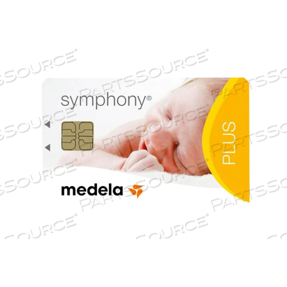 PROGRAM CARD, SYMPHONY PLUS®, ENGLISH LANGUAGE, FOR SYMPHONY BREAST PUMP by Medela (Breastfeeding Division)