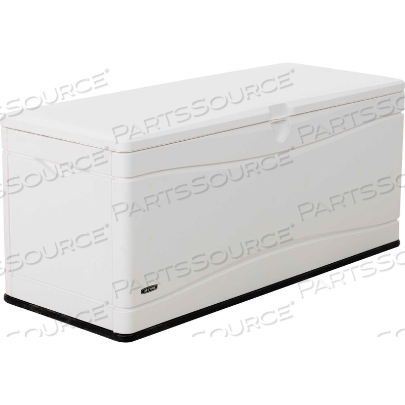 MARINE DOCK BENCH BOX 130 GALLON - 60"L X 24"W X 24-1/4"H - WHITE by Lifetime Products