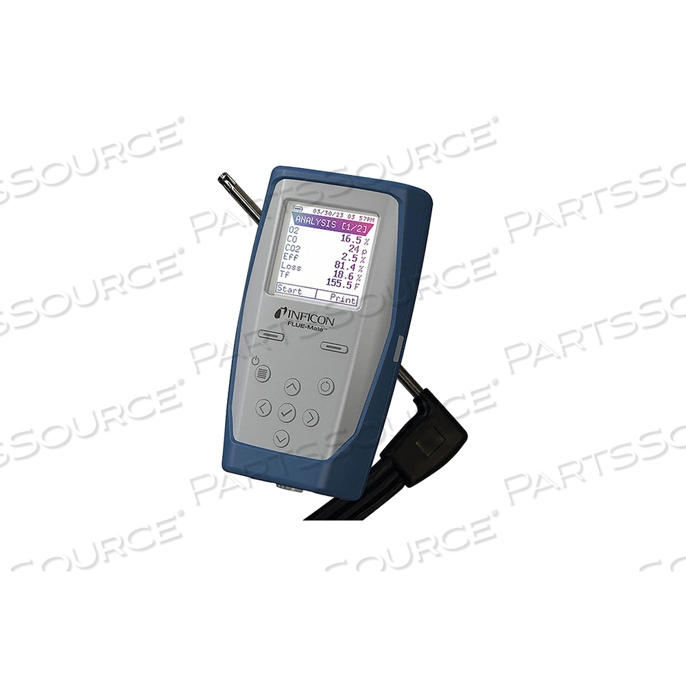 COMBUSTION ANALYZER 23TO113F 25% V/VO2 by Inficon
