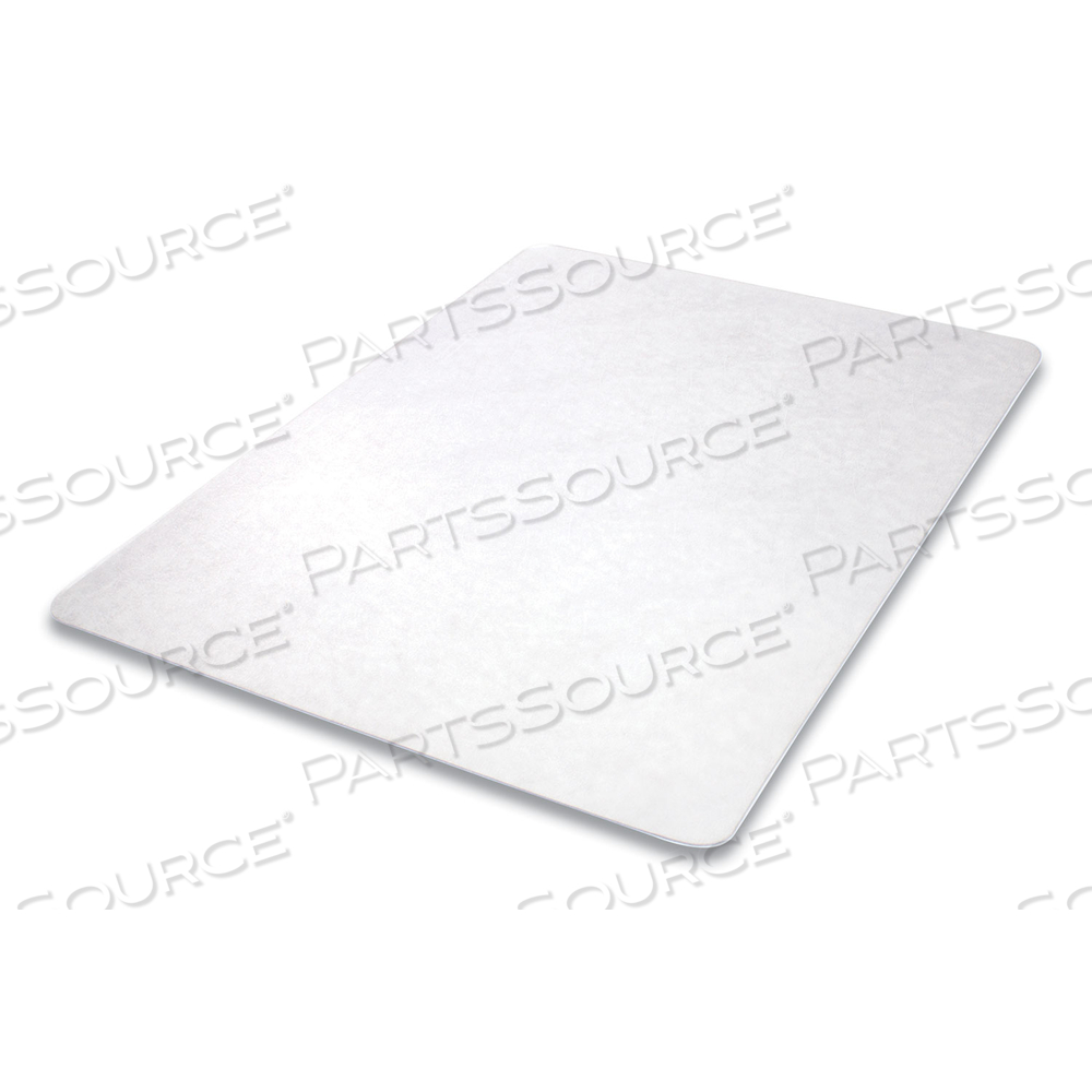 ANTIMICROBIAL CHAIR MAT, MEDIUM PILE CARPET, 60 X 46, RECTANGULAR, CLEAR by Deflecto ANTIMICROBIAL CHAIR MAT, MEDIUM PILE CARPET, 60 X 46, RECTANGULAR, CLEAR by Deflecto