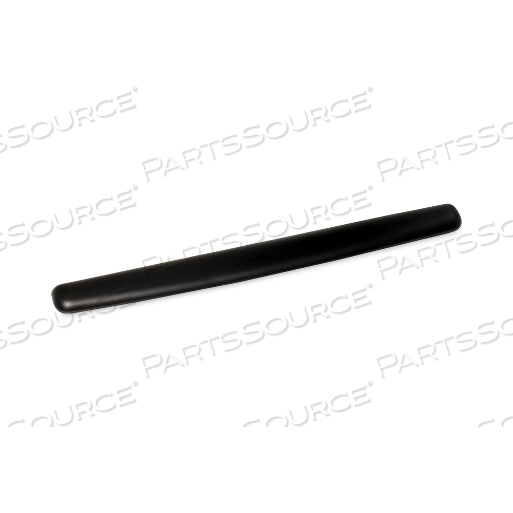 ANTIMICROBIAL GEL THIN KEYBOARD WRIST REST, EXTENDED LENGTH, 25 X 2.5, BLACK by 3M Consumer