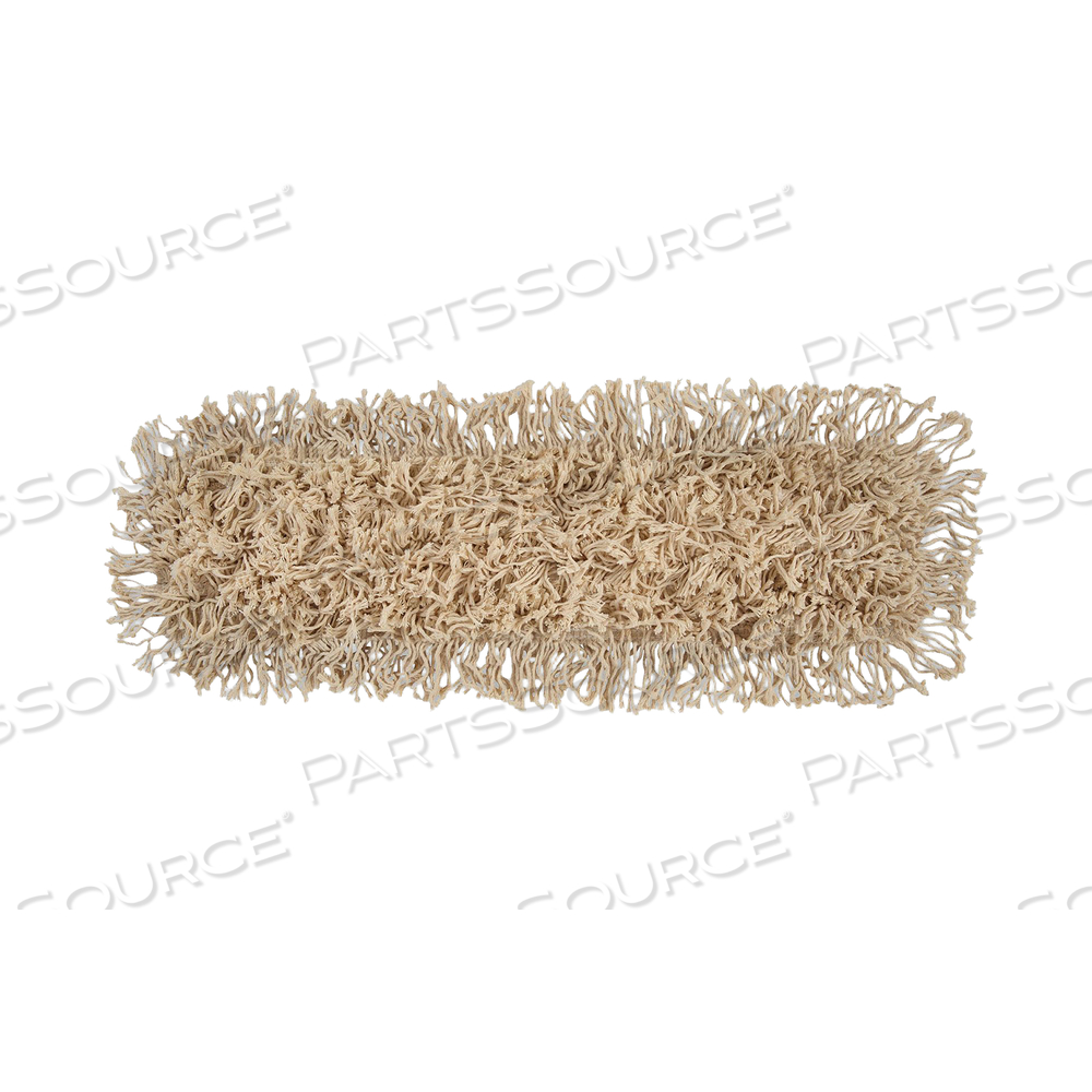 INDUSTRIAL DUST MOP HEAD WHITE COTTON by Unisan