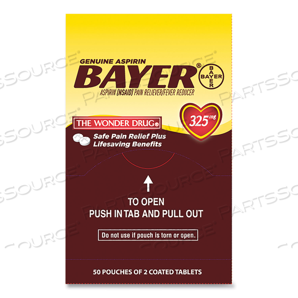 ASPIRIN TABLETS, TWO-PACK 