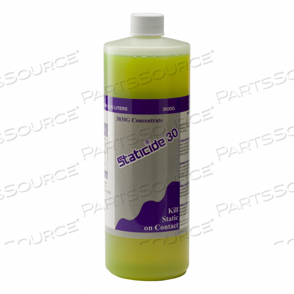 ANTISTATIC LIQUID GREEN BOTTLE 1 QT by ACL Staticide
