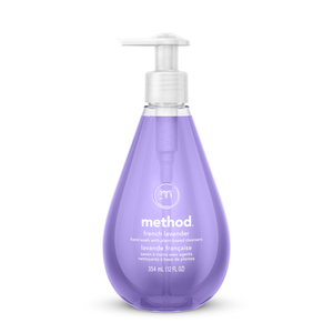 GEL HAND WASH, FRENCH LAVENDER, 12 OZ PUMP BOTTLE by Method GEL HAND WASH, FRENCH LAVENDER, 12 OZ PUMP BOTTLE by Method