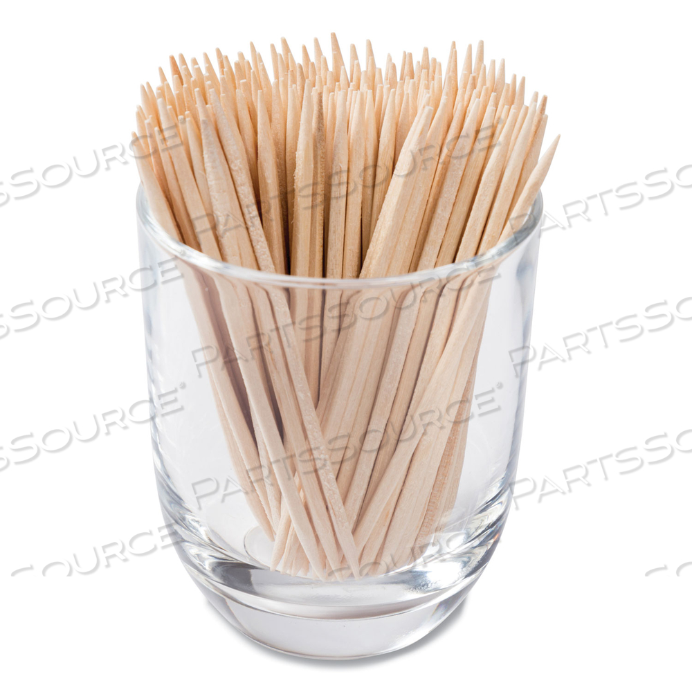 SQUARE WOOD TOOTHPICKS, 2.75", NATURAL by Royal Paper SQUARE WOOD TOOTHPICKS, 2.75", NATURAL by Royal Paper