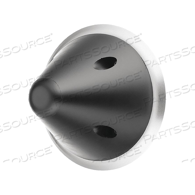 DOOR STOP FLOOR MOUNT 4-1/2 BASE DIA by Kingsway Group