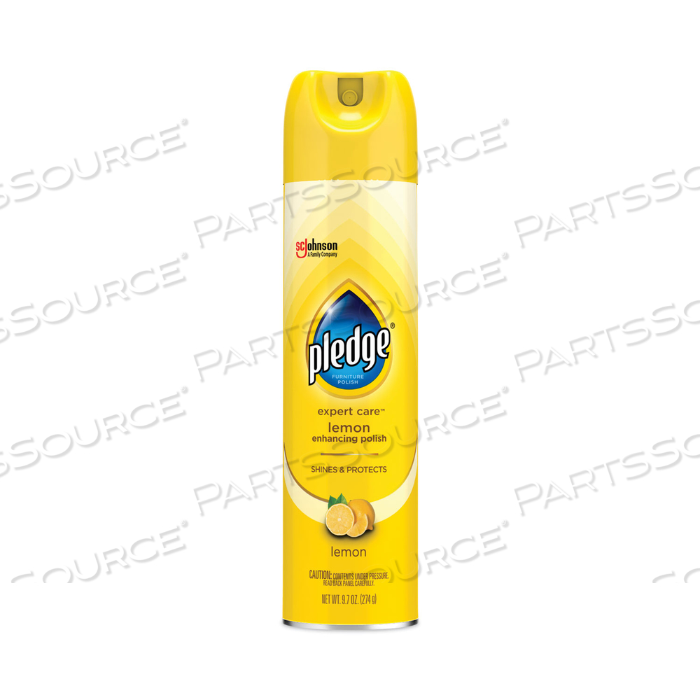 FURNITURE POLISH, LEMON, 9.7 OZ AEROSOL SPRAY by Pledge