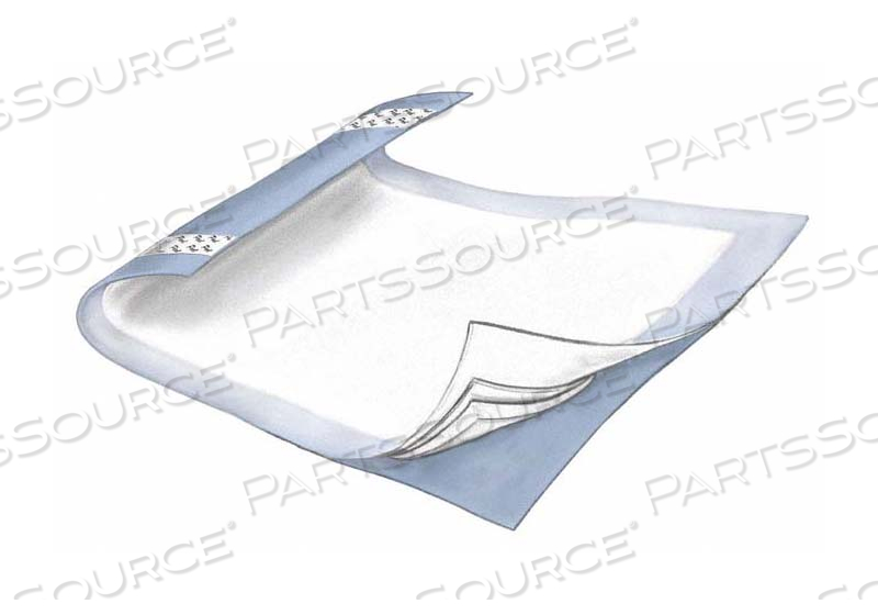 TUCKABLE UNDERPADS, HEAVY ABSORBENCY, PEACH, 36" X 70", 12/BG, 4 BG/CS (CONTINENTAL US ONLY) (TO BE DISCONTINUED) by Cardinal Health 200, LLC