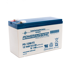 12-VOLT 9 AH F2 TERMINAL SEALED LEAD ACID (SLA) RECHARGEABLE BATTERY by Power-Sonic Corporation