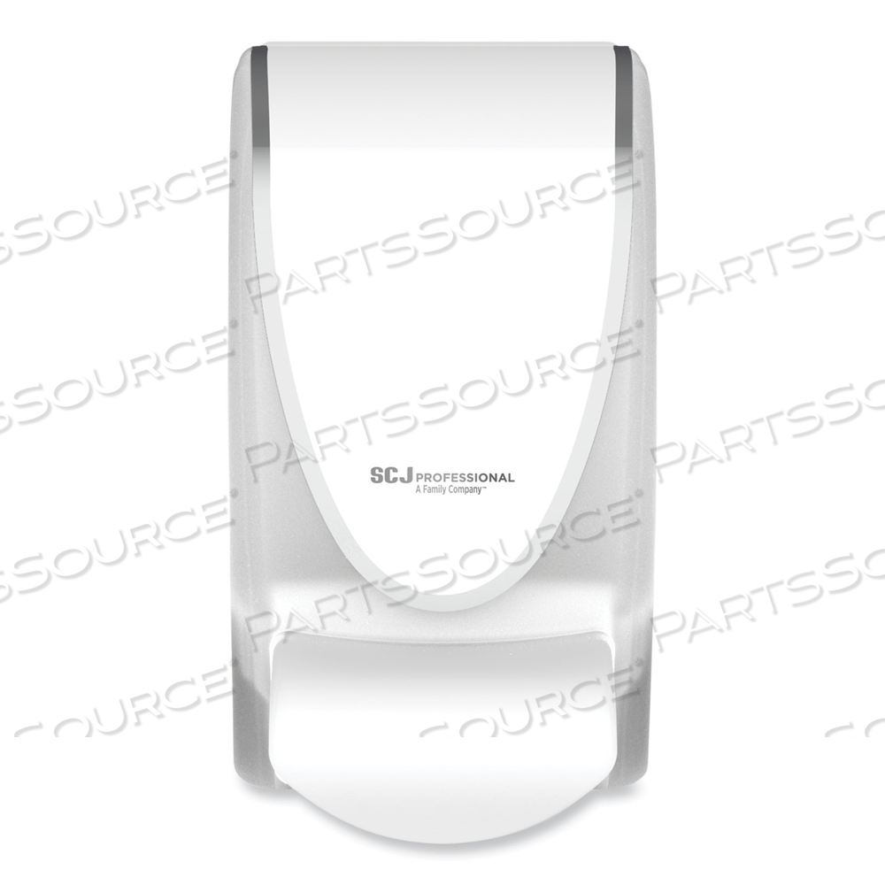 TRANSPARENT MANUAL DISPENSER, 1 L, 4.92 X 4.6 X 9.25, WHITE by SC Johnson