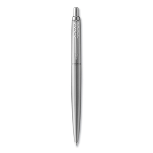 JOTTER XL RETRACTABLE BALLPOINT PEN, MEDIUM POINT, BLUE INK, STAINLESS STEEL BARREL by Parker