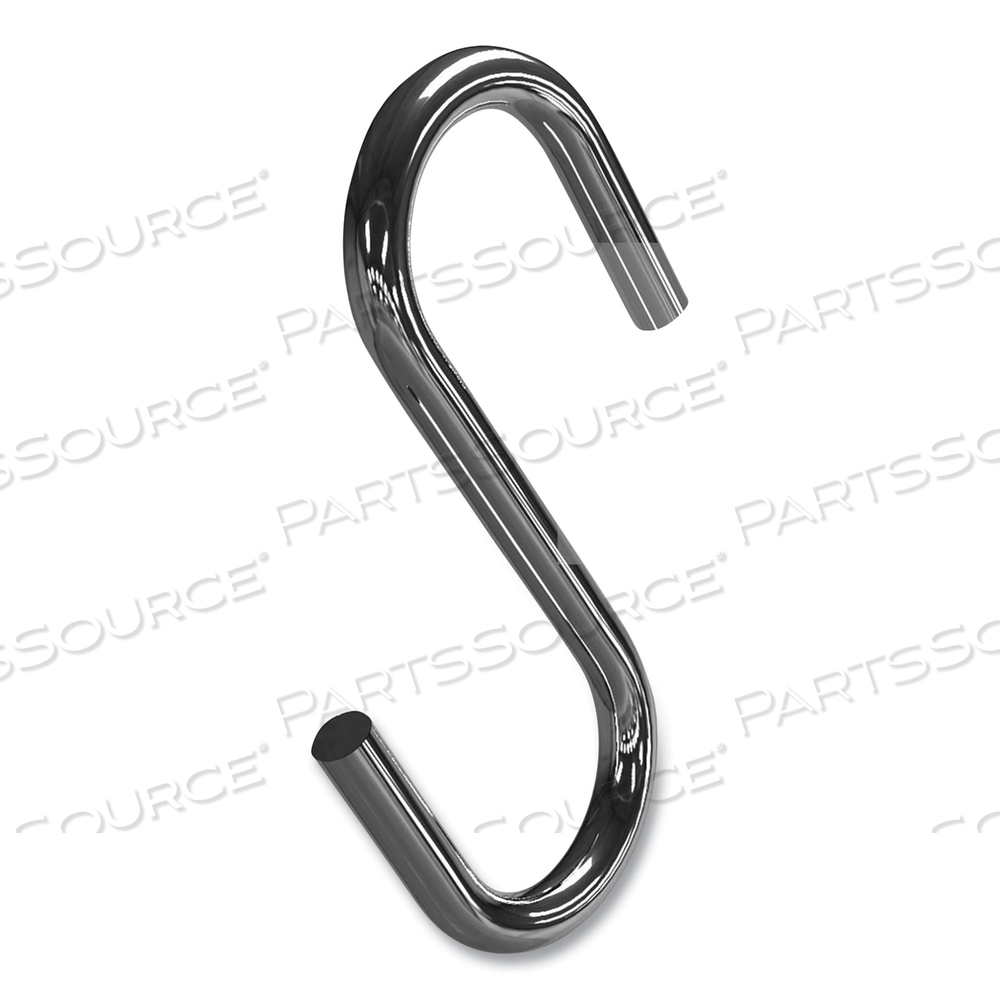 S HOOKS, METAL, SILVER by Deflecto