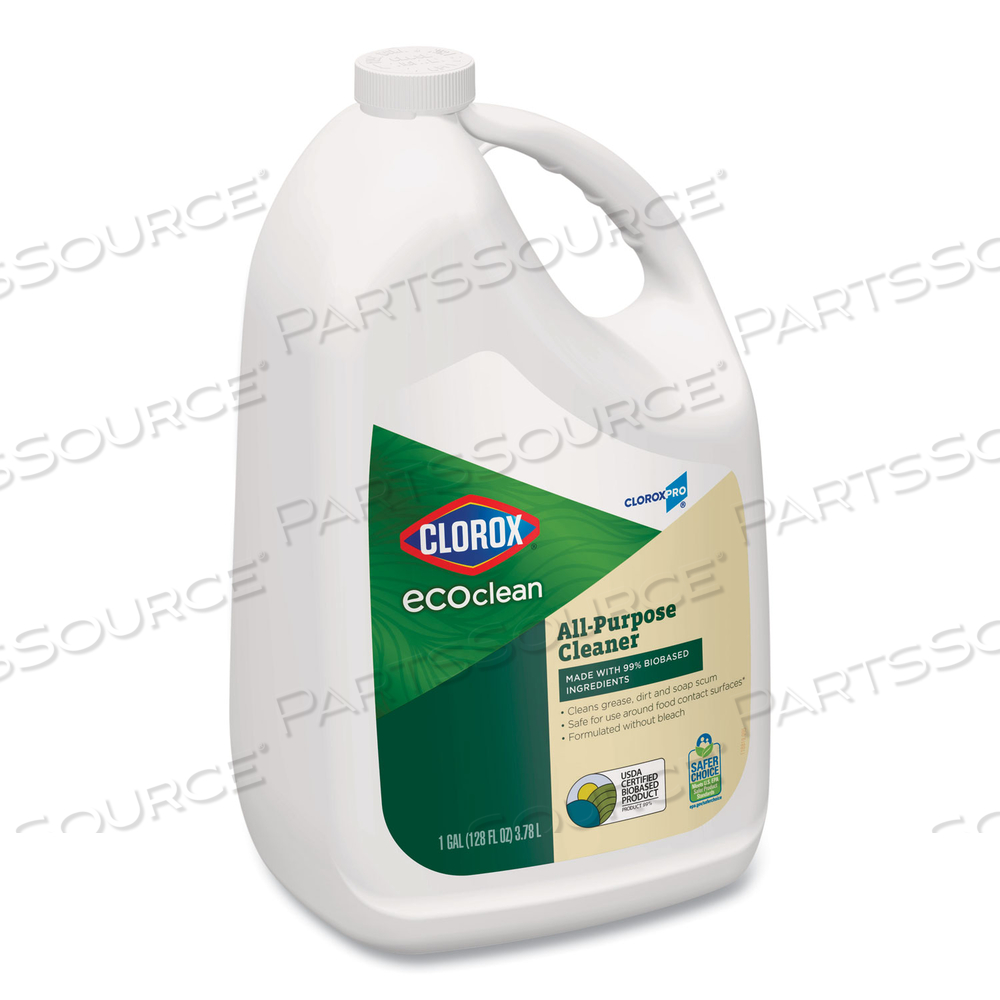 CLOROX PRO ECOCLEAN ALL-PURPOSE CLEANER, UNSCENTED, 128 OZ BOTTLE by Clorox