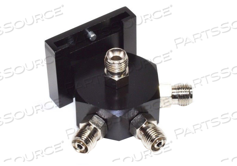 ASSEMBLY, RAIL BLOCK, OXYGEN GAS TYPE, DISS MALE OUTER CONNECTION TYPE, INCLUDES: WALL BRACKET AND PLATE by Precision Medical, Inc. ASSEMBLY, RAIL BLOCK, OXYGEN GAS TYPE, DISS MALE OUTER CONNECTION TYPE, INCLUDES: WALL BRACKET AND PLATE by Precision Medical, Inc.