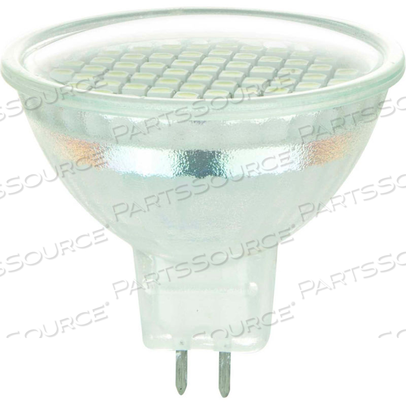 SUNLITE MR16/LED/5W/GU5.3/120V/30K LED MR16, 5W, 450 LUMENS, GU5.3 BASE BULB, 3000K by Sunshine