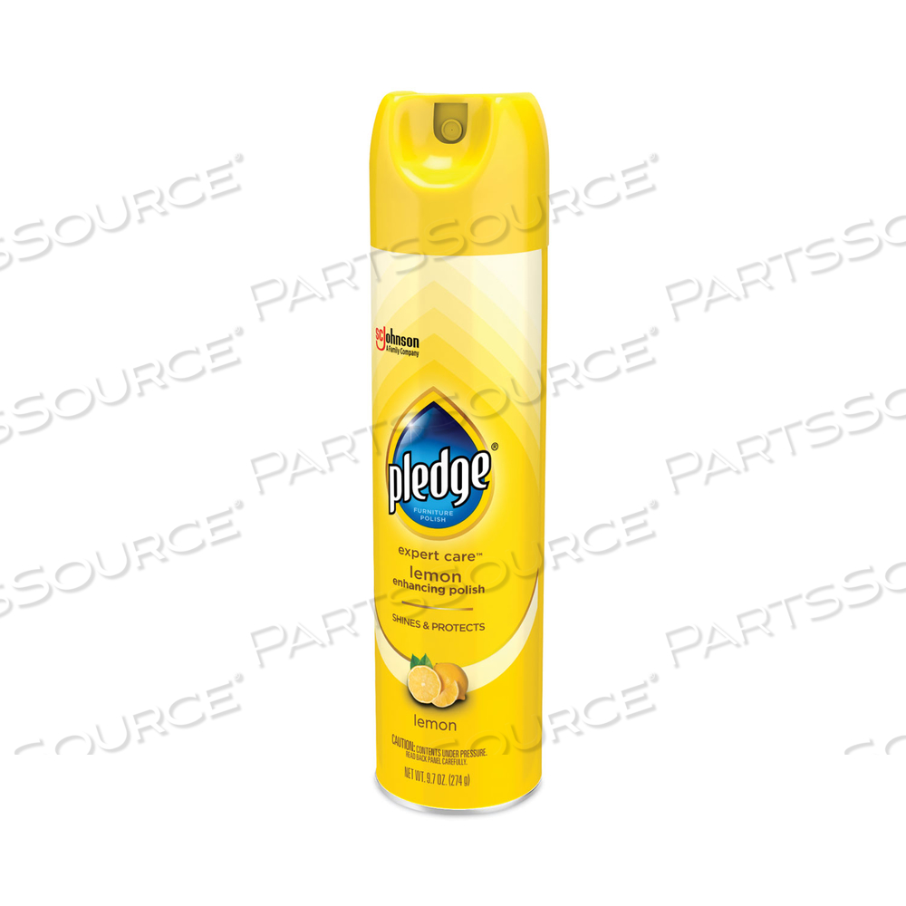 FURNITURE POLISH, LEMON, 9.7 OZ AEROSOL SPRAY by Pledge