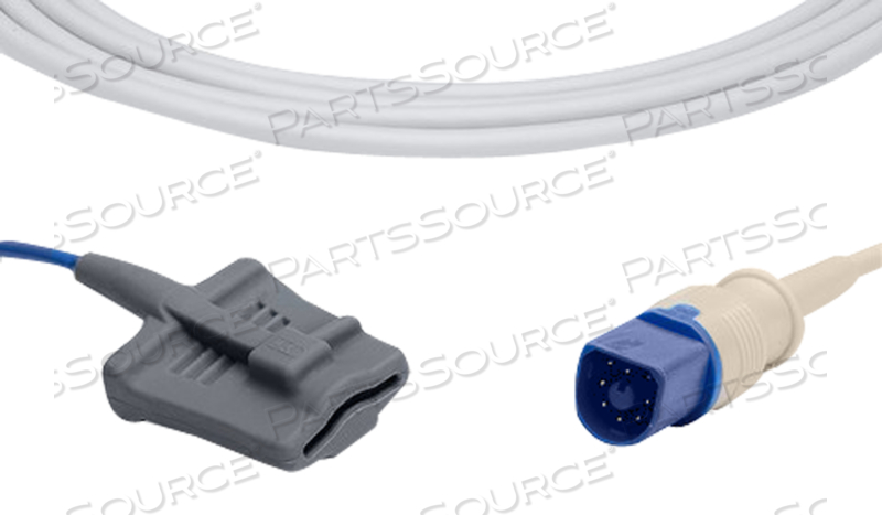 SENSOR, COMPATIBLE SPO2 SOFT-FINGER, PHILIPS, ADULT AGE GROUP, 1.6M/5FT CABLE LENGTH, REUSABLE 