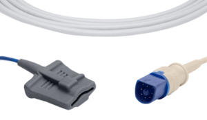 SENSOR, COMPATIBLE SPO2 SOFT-FINGER, PHILIPS, ADULT AGE GROUP, 1.6M/5FT CABLE LENGTH, REUSABLE by Solaris Medical Technology, Inc.