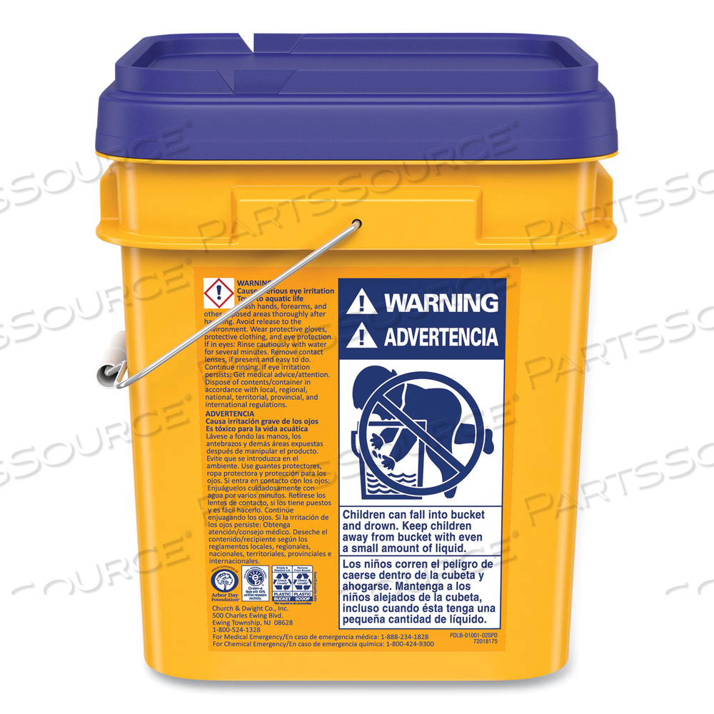 POWDER LAUNDRY DETERGENT, CRISP CLEAN, 18 LB PAIL by Arm And Hammer