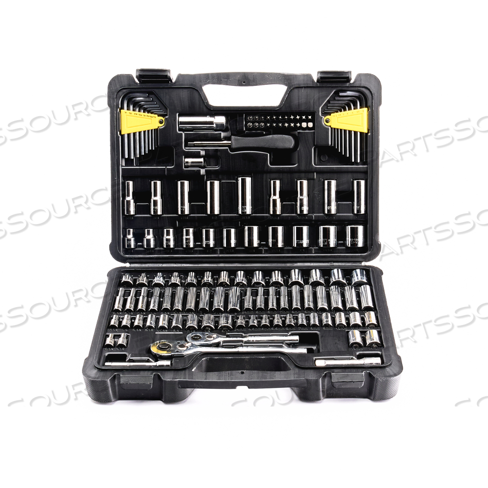 SOCKET SET 123 PCS. by Stanley