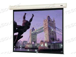 DA-LITE COSMOPOLITAN ELECTROL VIDEO FORMAT W/ LOW VOLTAGE CONTROL SYSTEM, PROJECTION SCREEN, 120" (120.1 IN) by DA-Lite