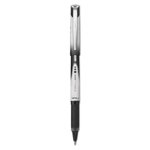 VBALL GRIP LIQUID INK ROLLER BALL PEN, STICK, EXTRA-FINE 0.5 MM, BLACK INK, BLACK/WHITE BARREL by Pilot VBALL GRIP LIQUID INK ROLLER BALL PEN, STICK, EXTRA-FINE 0.5 MM, BLACK INK, BLACK/WHITE BARREL by Pilot