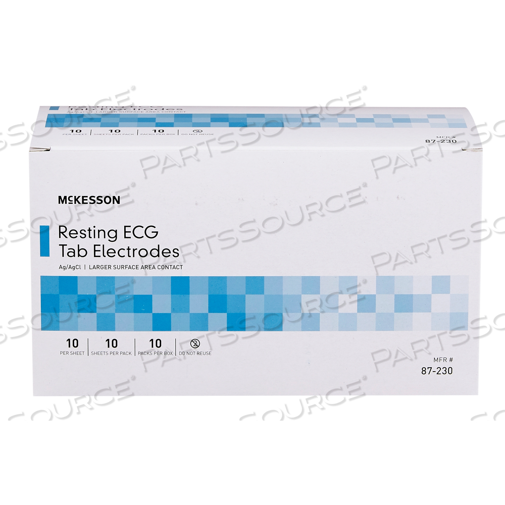 EKG TAB ELECTRODE (1000 PER BOX) by McKesson