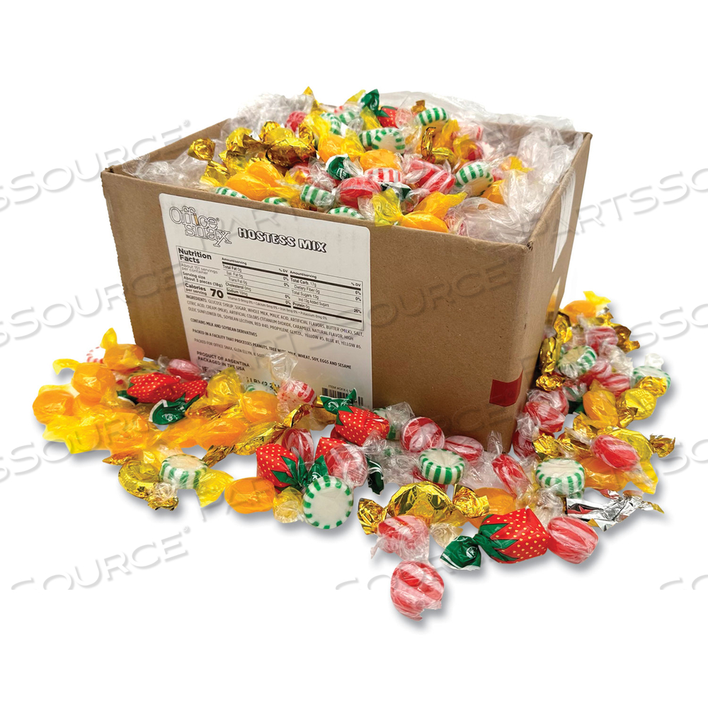 INDIVIDUALLY WRAPPED CANDY ASSORTMENTS, ASSORTED FLAVORS, 5 LB BOX by Office Snax