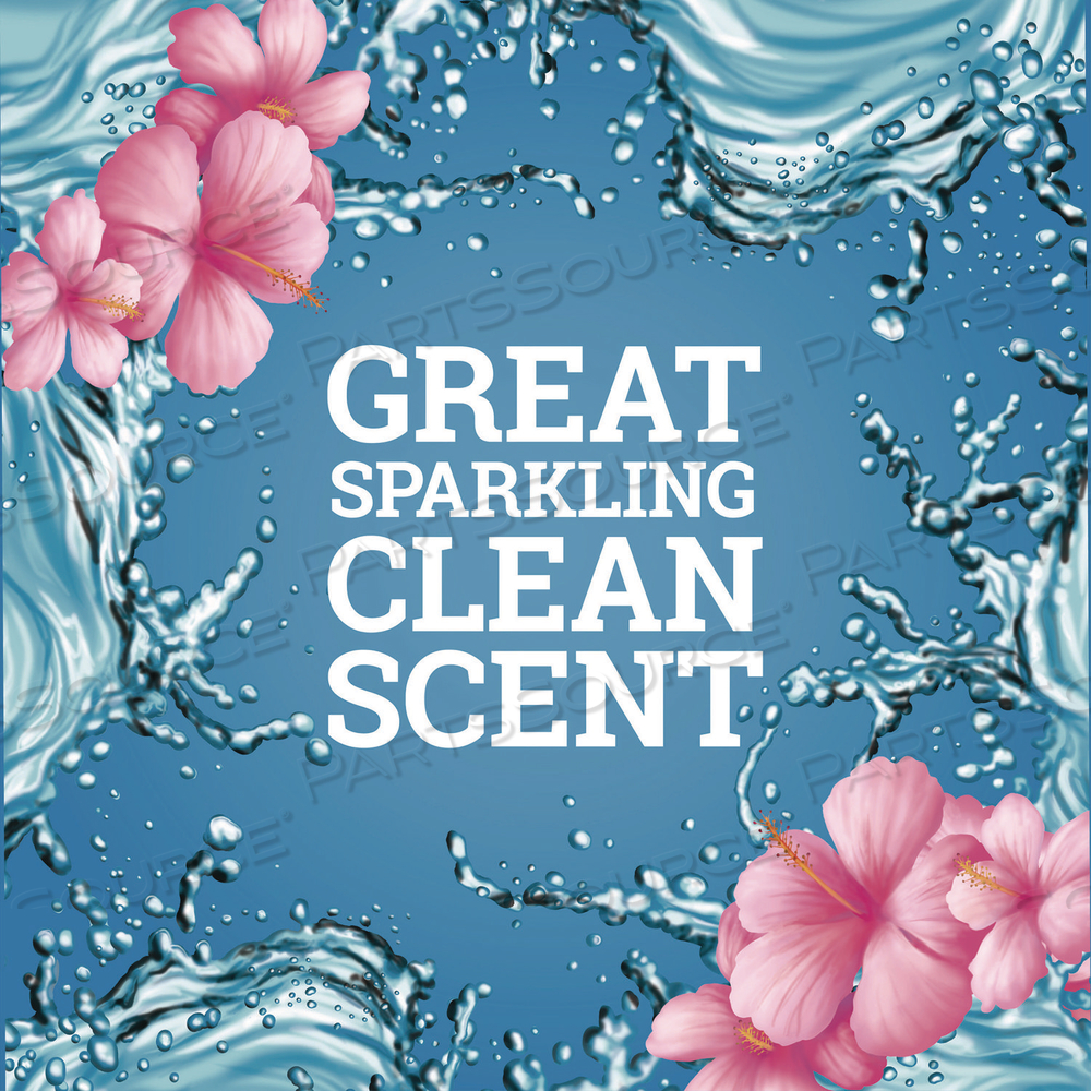 CLOROXPRO MULTI-SURFACE CLEANER CONCENTRATED, SPARKLING WAVE SCENT, 80 OZ BOTTLE CLOROXPRO MULTI-SURFACE CLEANER CONCENTRATED, SPARKLING WAVE SCENT, 80 OZ BOTTLE