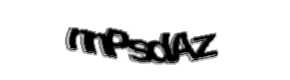 Security check image, please type the characters shown