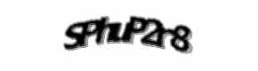 Security check image, please type the characters shown