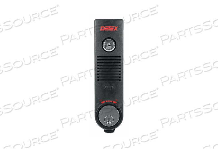 EXIT DOOR ALARM 9V BATTERY MORTISE 100DB by Detex EXIT DOOR ALARM 9V BATTERY MORTISE 100DB by Detex