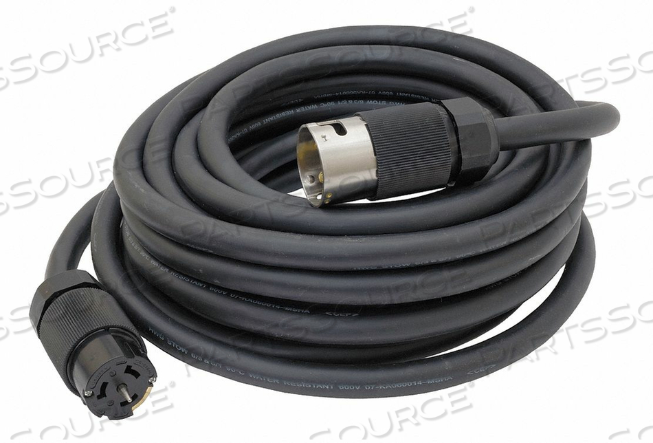 TEMPORARY POWER CORD 50A 100 FT 125/250V by Hubbell Incorporated, Wiring Device-Kellums TEMPORARY POWER CORD 50A 100 FT 125/250V by Hubbell Incorporated, Wiring Device-Kellums