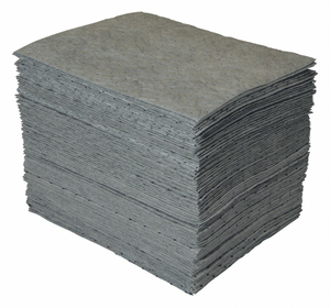 ABSORBENT PAD UNIVERSAL GRAY PK100 by Condor
