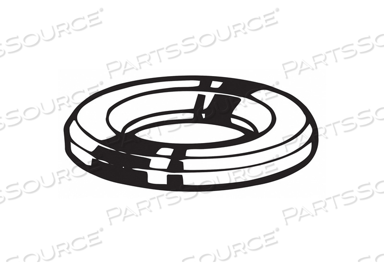 HARDENED STEEL WASHER, FOR SCREW SIZE 1 IN, STEEL, THROUGH HARDENED, HOT DIPPED GALVANIZED by Fabory