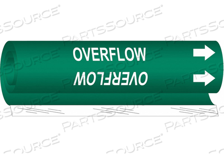 PIPE MARKER OVERFLOW by Brady Americas