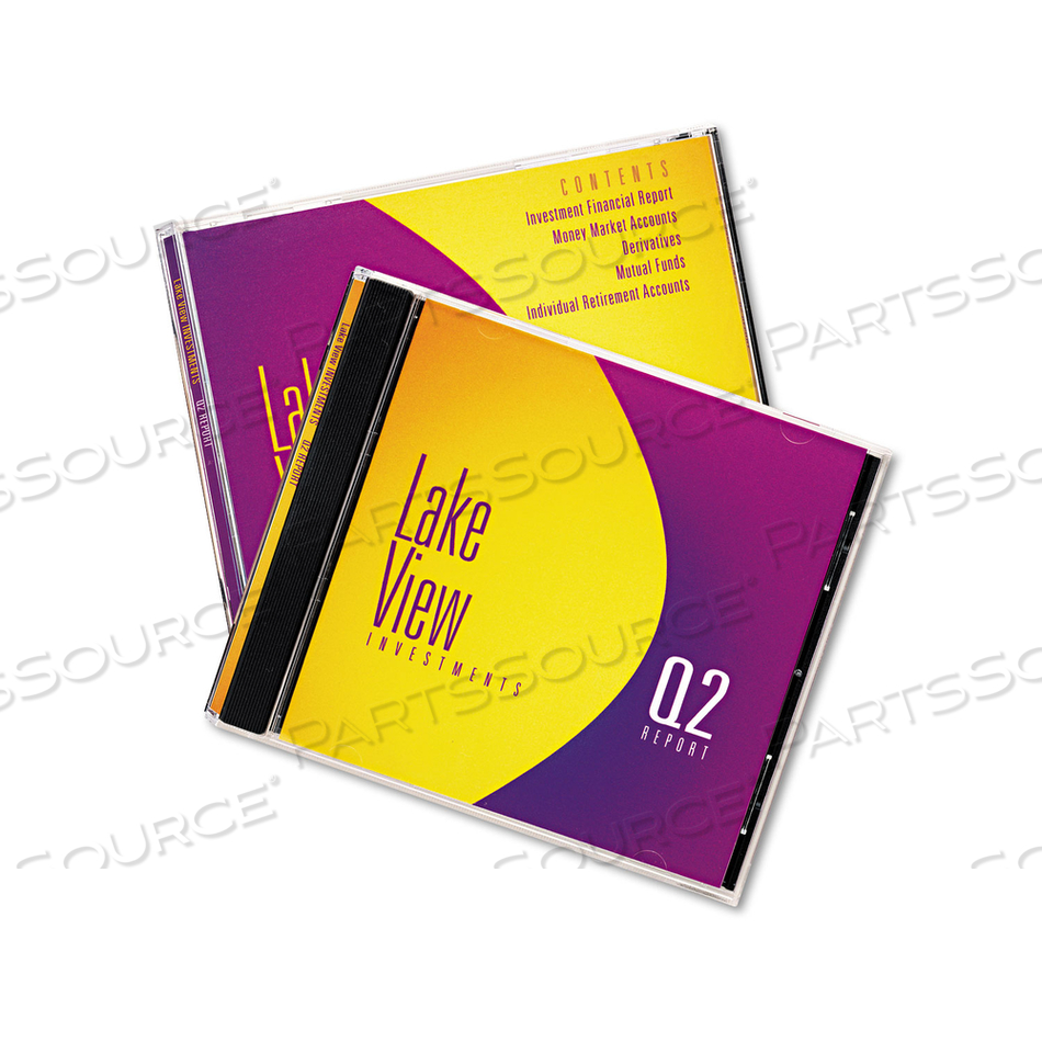 INKJET CD/DVD JEWEL CASE INSERTS, MATTE WHITE by Avery INKJET CD/DVD JEWEL CASE INSERTS, MATTE WHITE by Avery